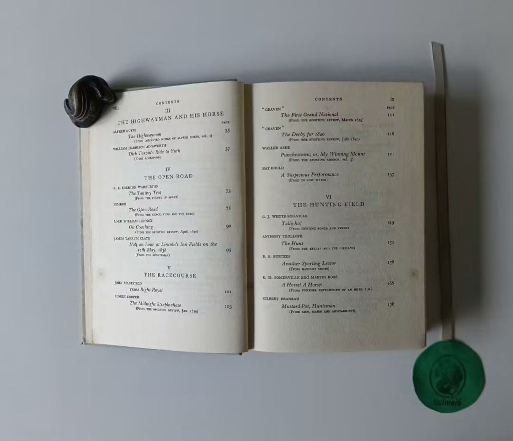 FAULKNER-HORNE (Shirley). - THE HORSE-LOVERS' ANTHOLOGY