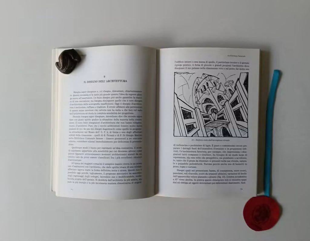 MARCHI (Virgilio). SCRITTI DI ARCHITETTURA, vol. I- Architettura futurista, I vertici azzurri di Roma (Il futuro di Roma); vol. II- Italia nuova architettura nuova (seguito di Architettura )