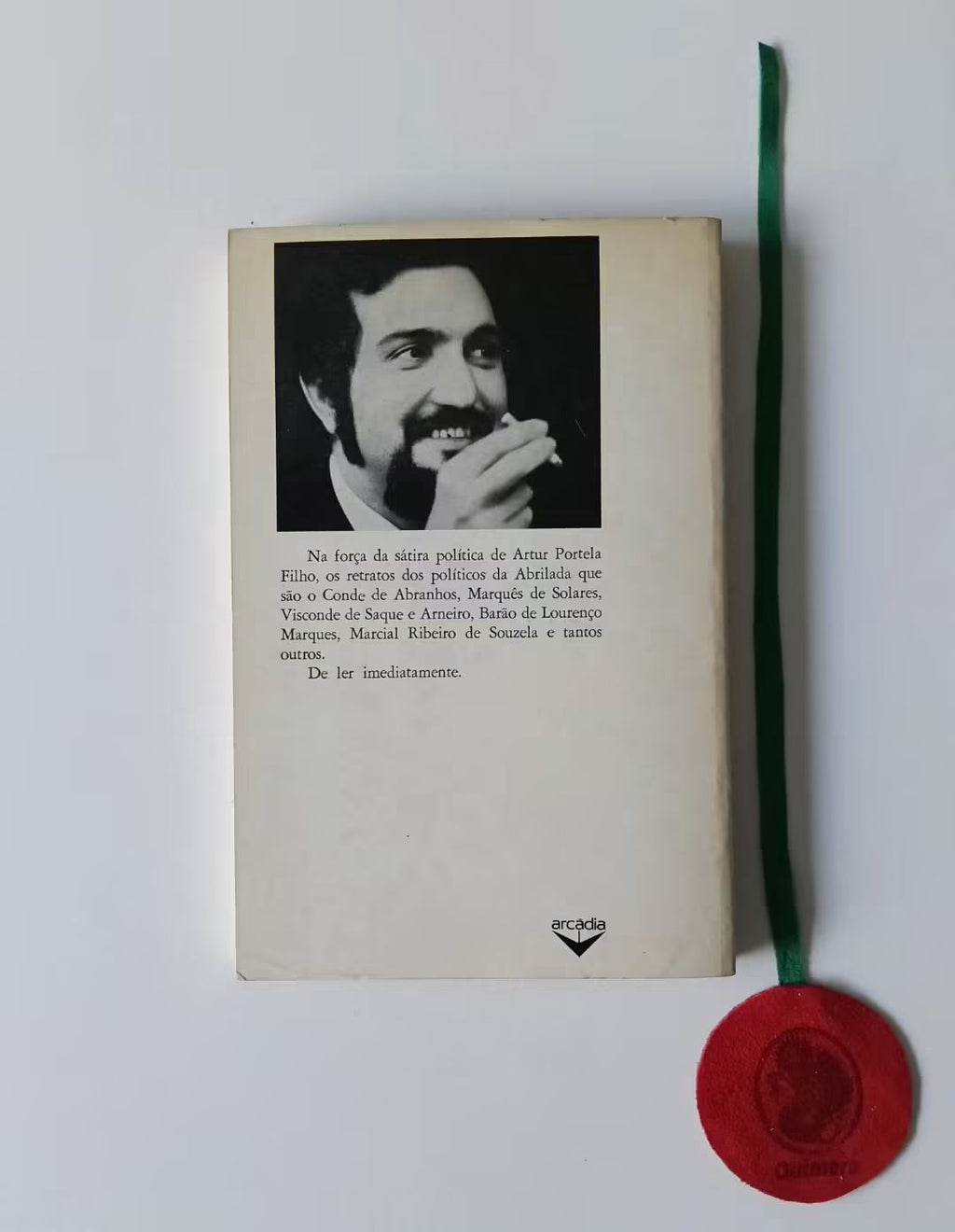 PORTELA FILHO (Artur). - O REGRESSO DO CONDE DE ABRANHOS, Diário e cartas de Z.Zagallo