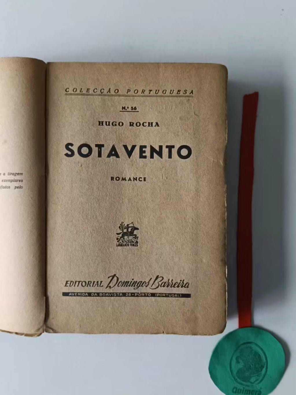 ROCHA (Hugo). - SOTAVENTO