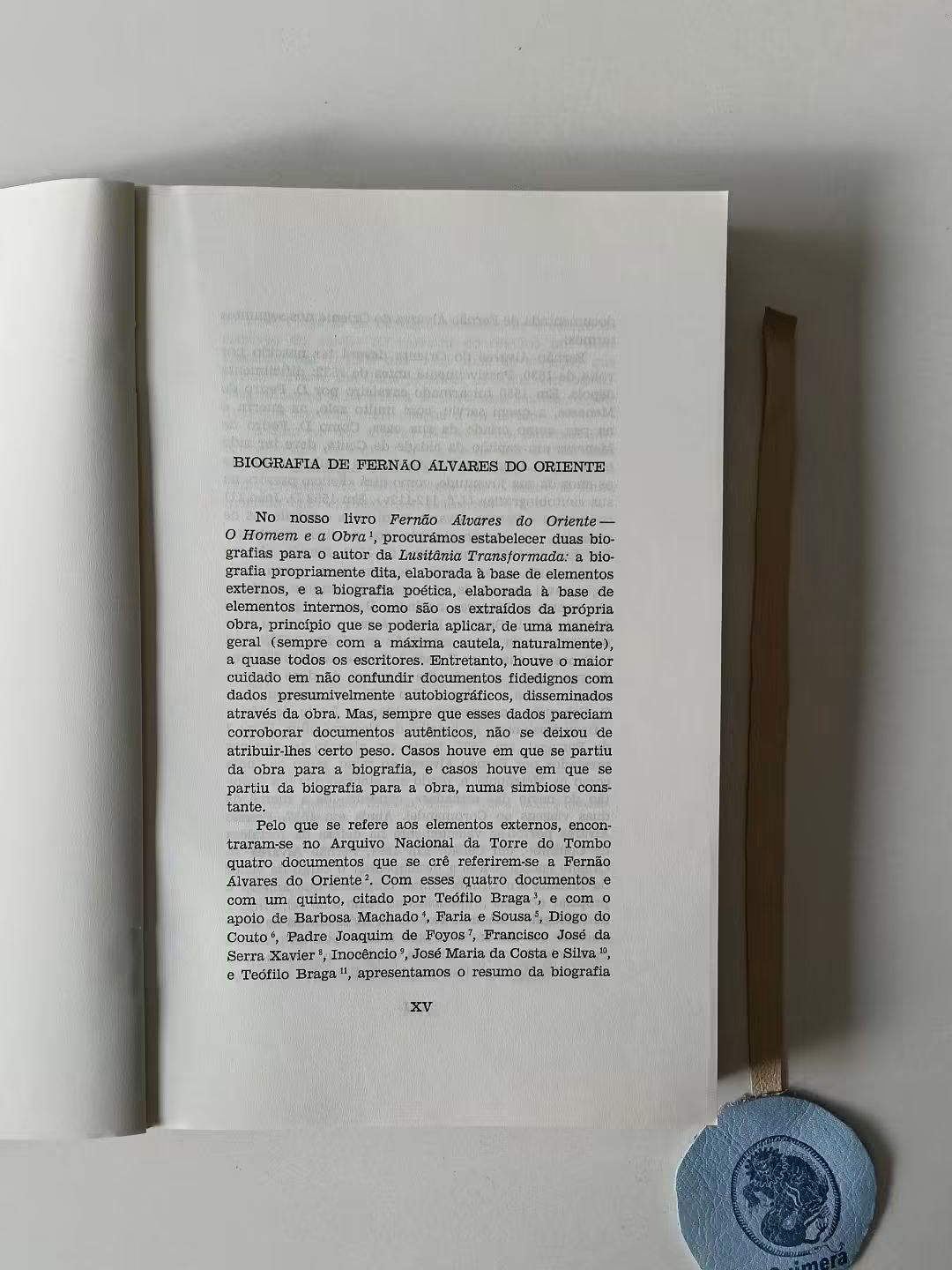 ORIENTE (Fernão Álvares do). - LUSITÂNIA TRANSFORMADA
