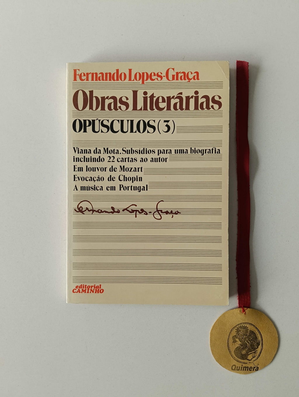 LOPES-GRAÇA (Fernando). - OPÚSCULOS (3)