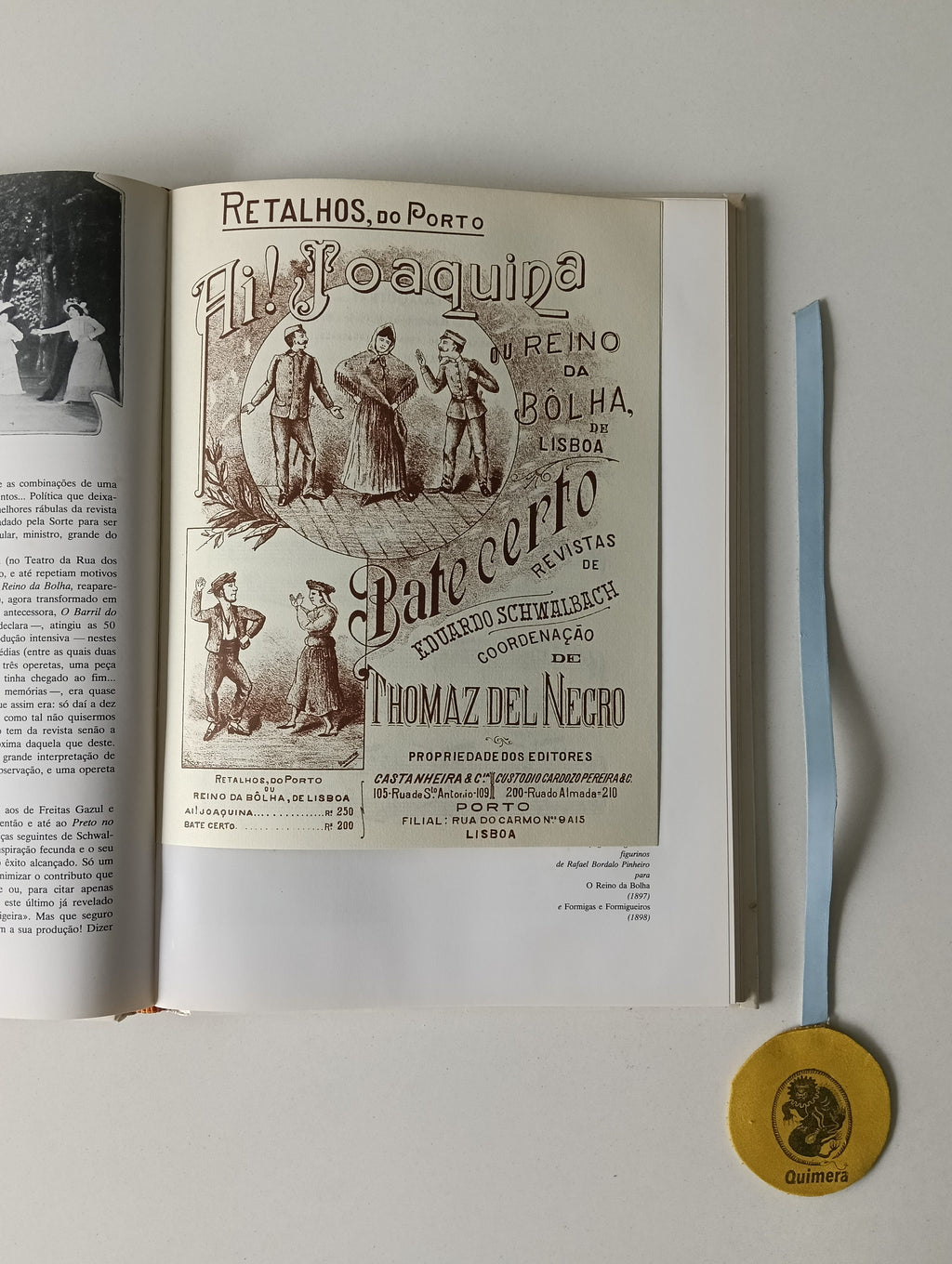 REBELLO (Luiz Francisco). - HISTÓRIA DO TEATRO DE REVISTA EM PORTUGAL