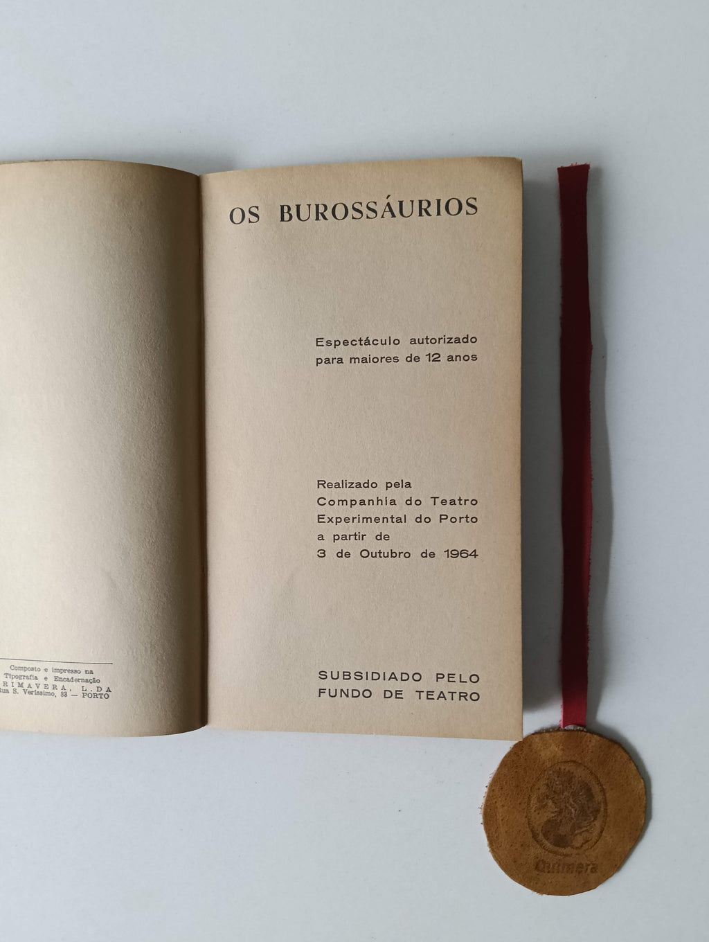 AMBROGI (Silvano). - OS BUROSSÁURIOS