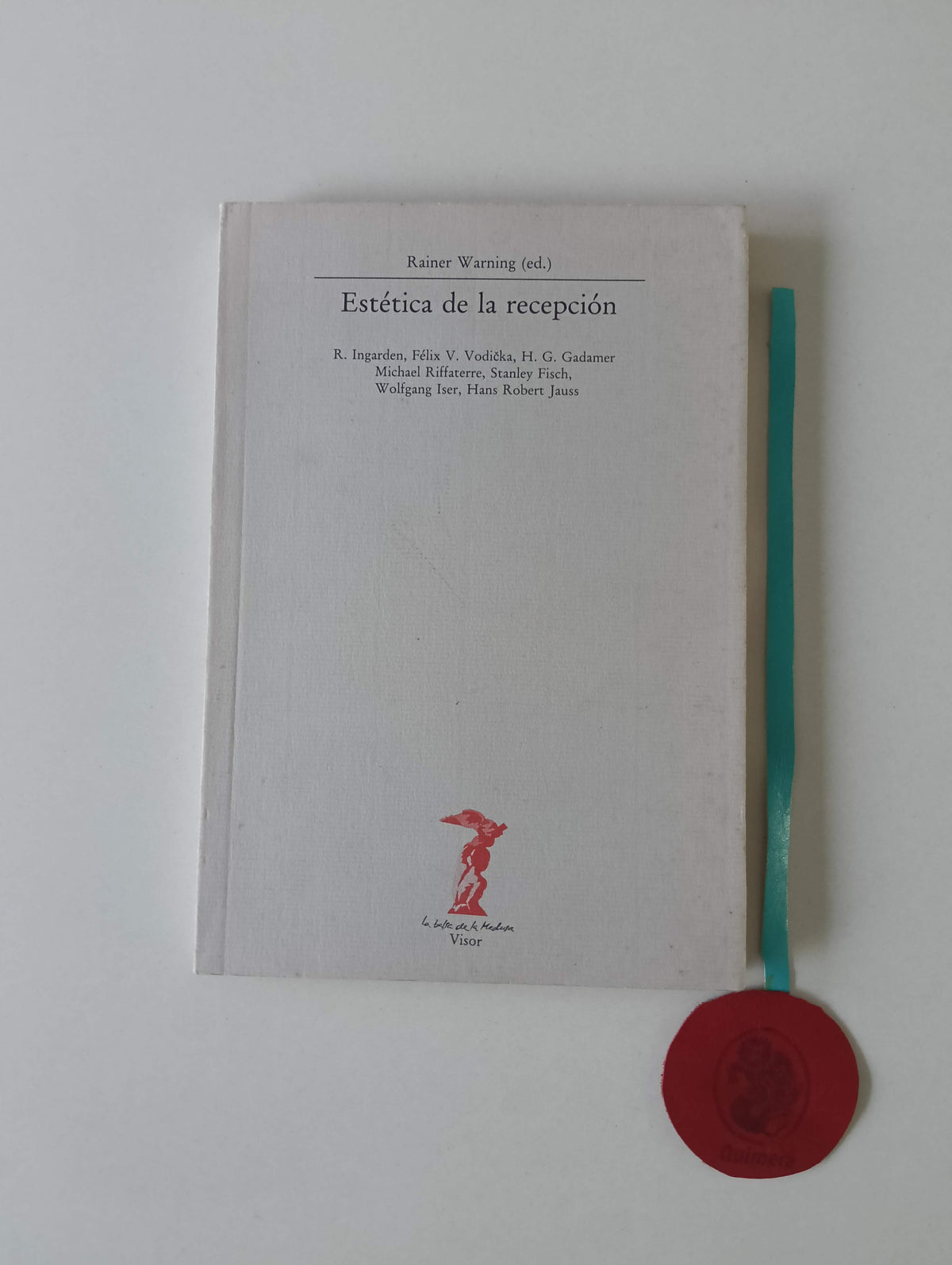 WARNING (Rainer) (ed.). - ESTÉTICA DE LA RECEPCIÓN