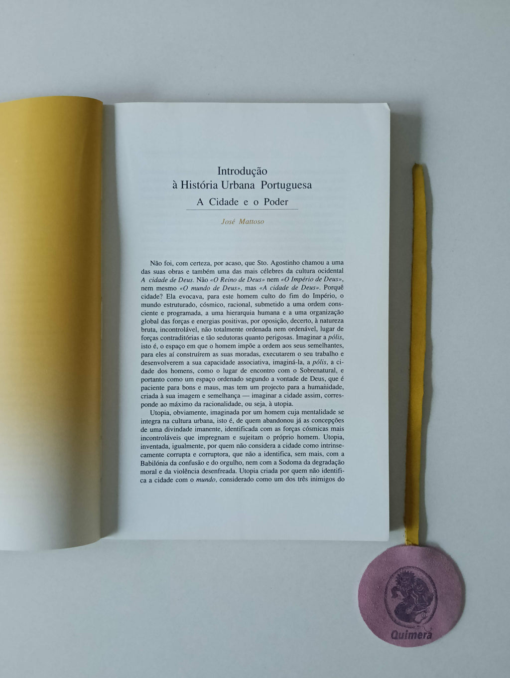 AA. VV. - CIDADE E HISTÓRIA: Ciclo de conferências promovido pelo Serviço de Belas-Artes em Novembro de 1987