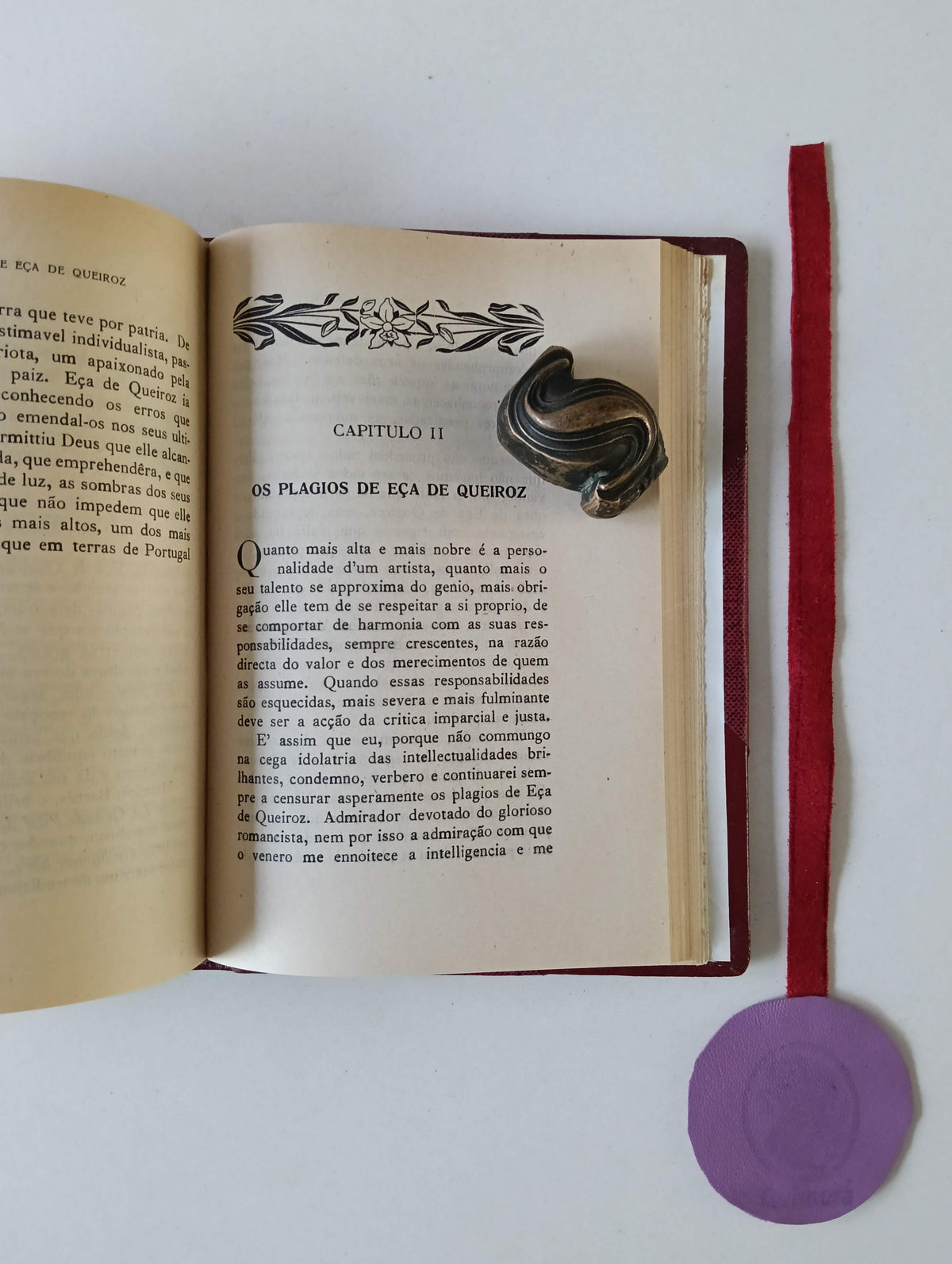 CABRAL (António). - CAMILLO E EÇA DE QUEIROZ, Cartas inéditas de Camillo - Os plagios de Eça