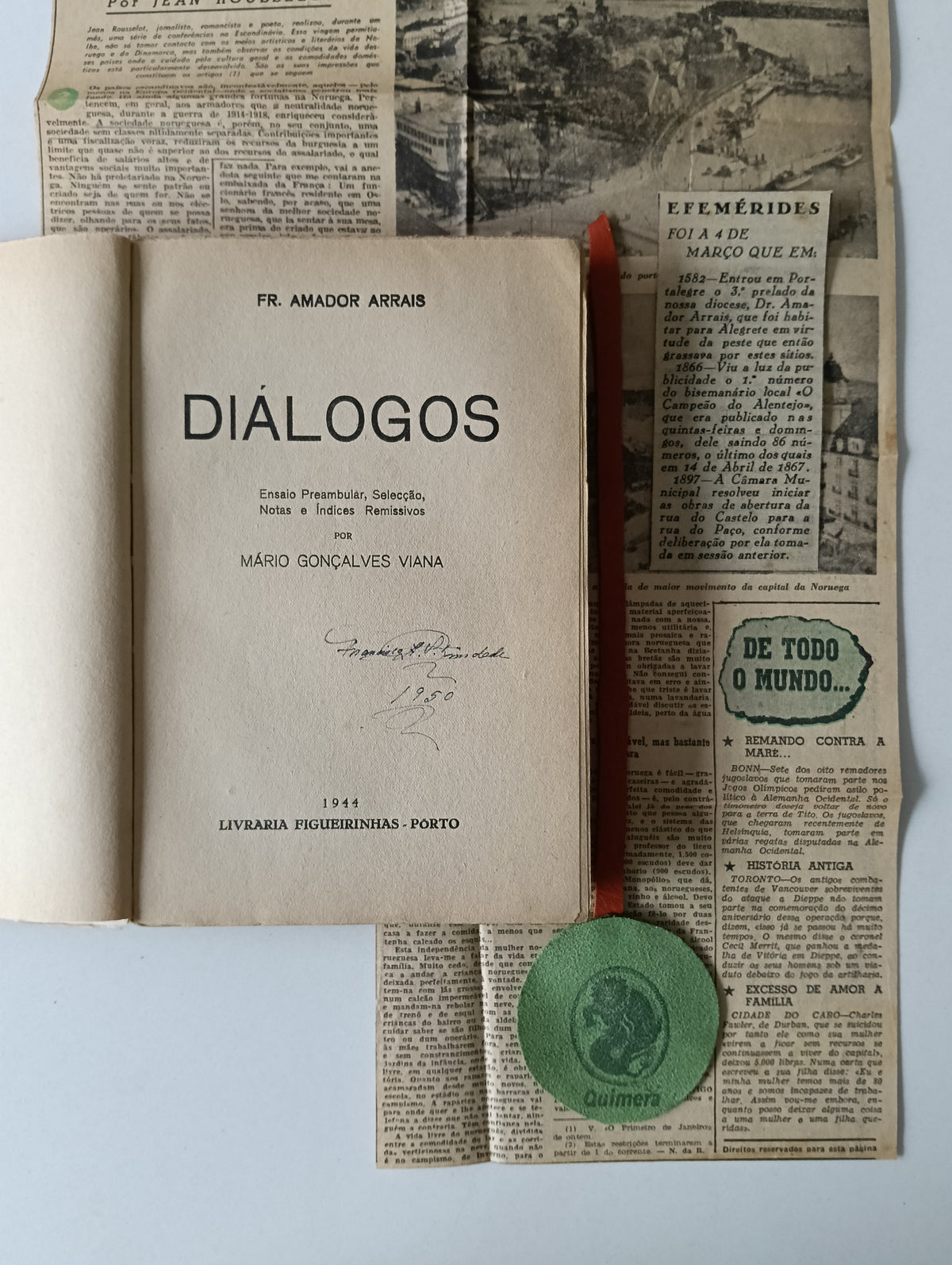 ARRAIS (Frei Amador). - DIÁLOGOS