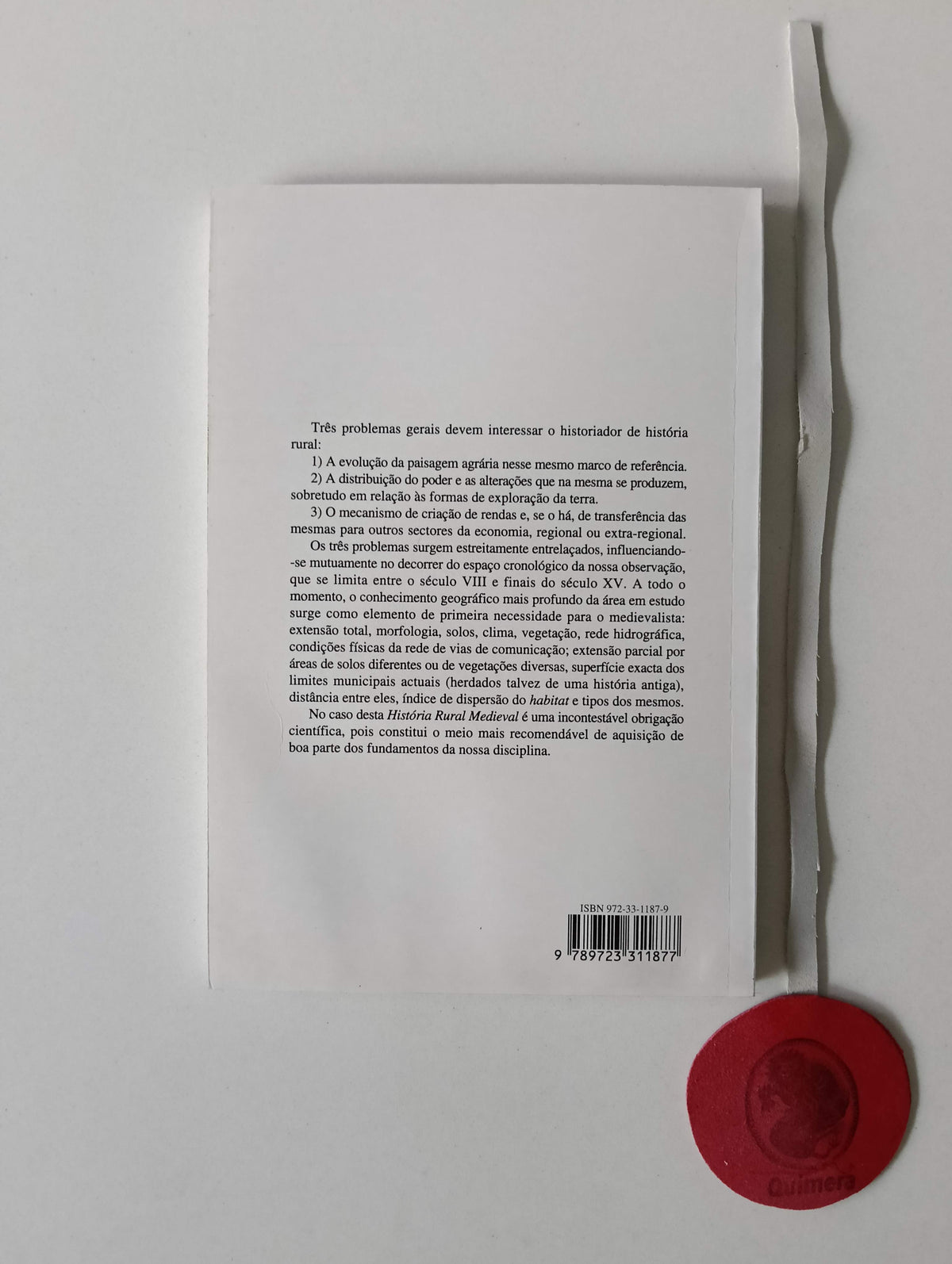 CORTAZAR (Garcia de). - HISTÓRIA RURAL MEDIEVAL