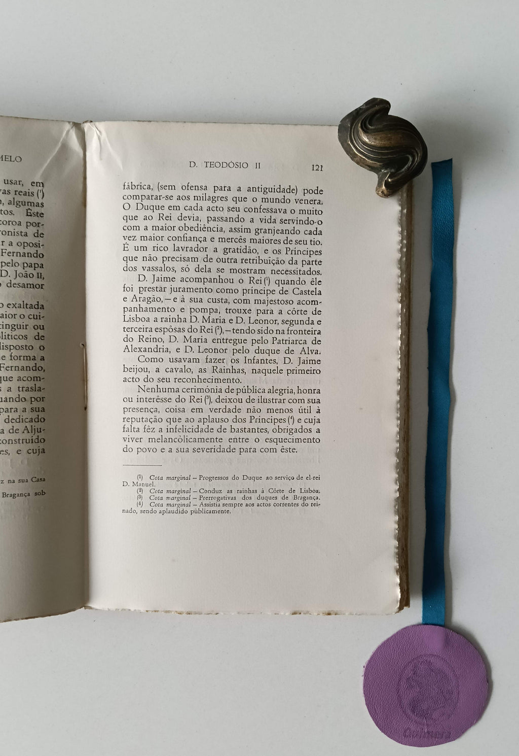 MELO (D. Francisco Manuel de). - D. TEODÓSIO II, segundo o códice 51-III-30 da Biblioteca da Ajuda