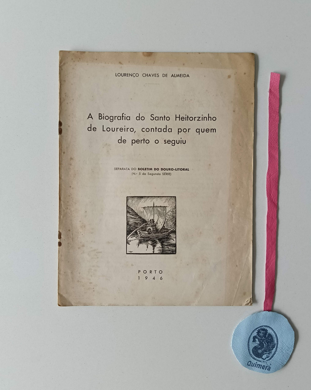 ALMEIDA (Lourenço Chaves de). - A BIOGRAFIA DO SANTO HEITORZINHO DE LOUREIRO, CONTADA POR QUEM DE PERTO O SEGUIU