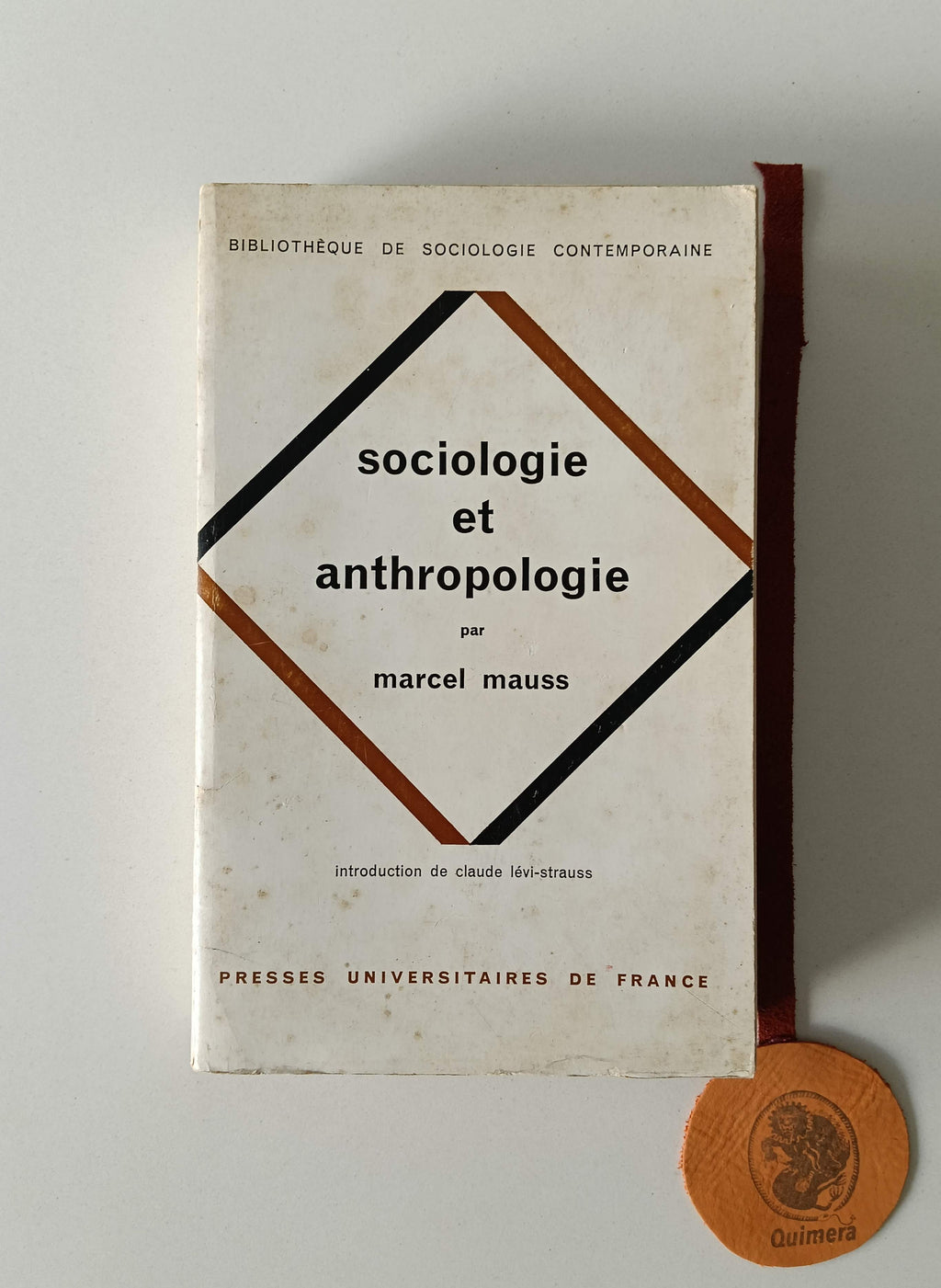 MAUSS (Marcel). - SOCIOLOGIE ET ANTHROPOLOGIE