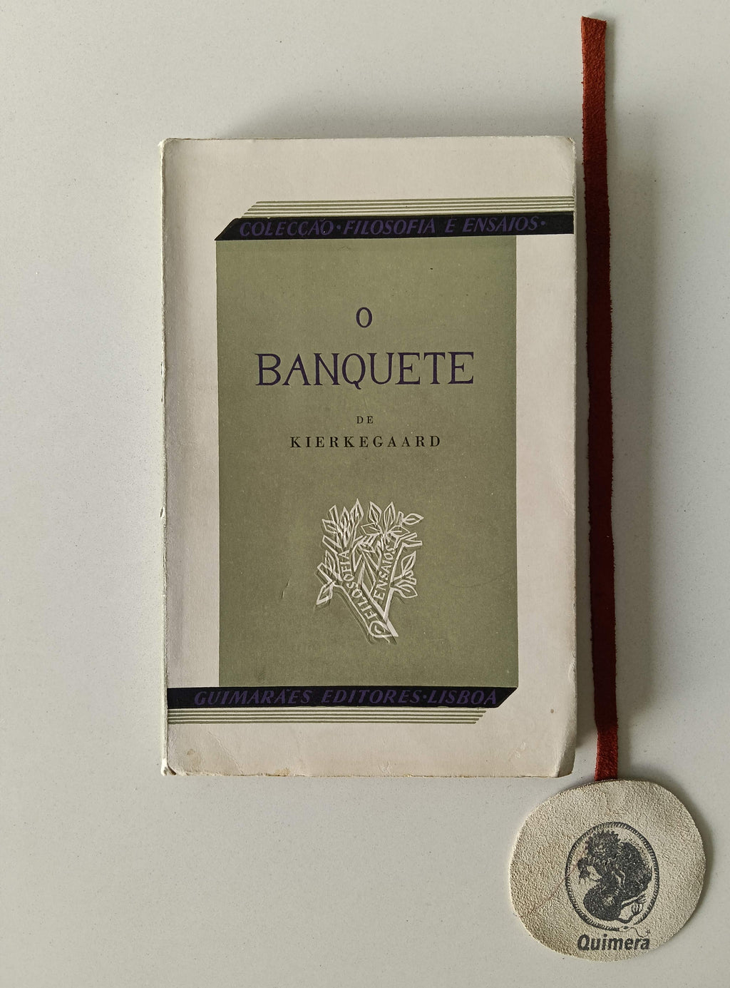 KIERKEGAARD (Soren). - O BANQUETE (In vino veritas)