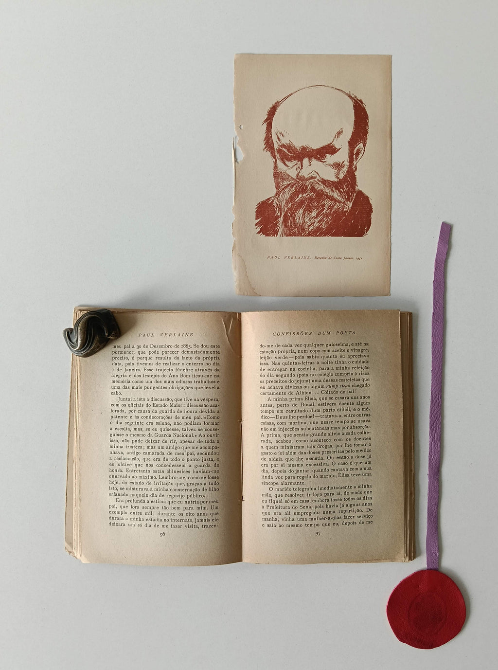 VERLAINE (Paul). - CONFISSÕES DUM POETA
