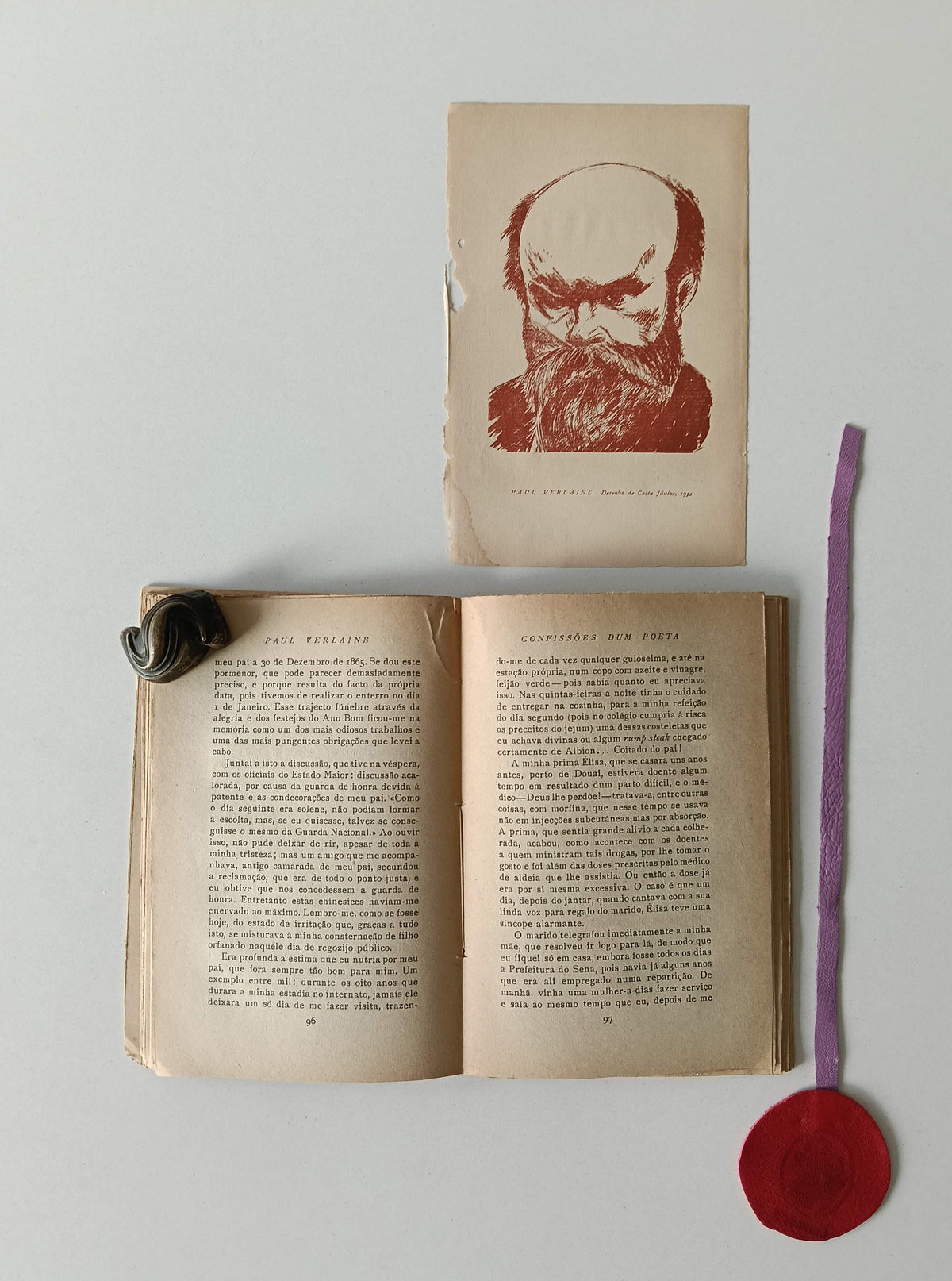 VERLAINE (Paul). - CONFISSÕES DUM POETA