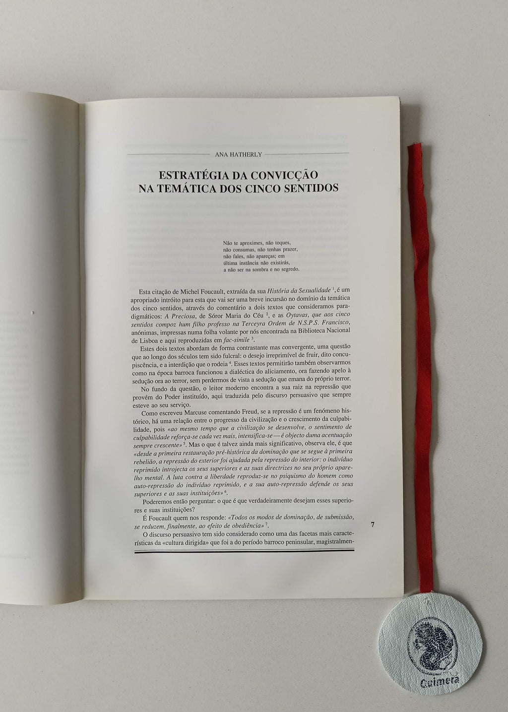 HATHERLY (Ana) (Dir.). - CLARO-ESCURO: Revista de Estudos Barrocos. N.º1, 2/3, 4/5, 6/7 (Coleção completa)