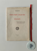 PAXECO (Elza). - ESSAI SUR L'OUEVRE DE SAMAIN, Dissertação de doutoramento em Filologia Românica, apresentada à Faculdade de Letras da Universidade de Lisboa