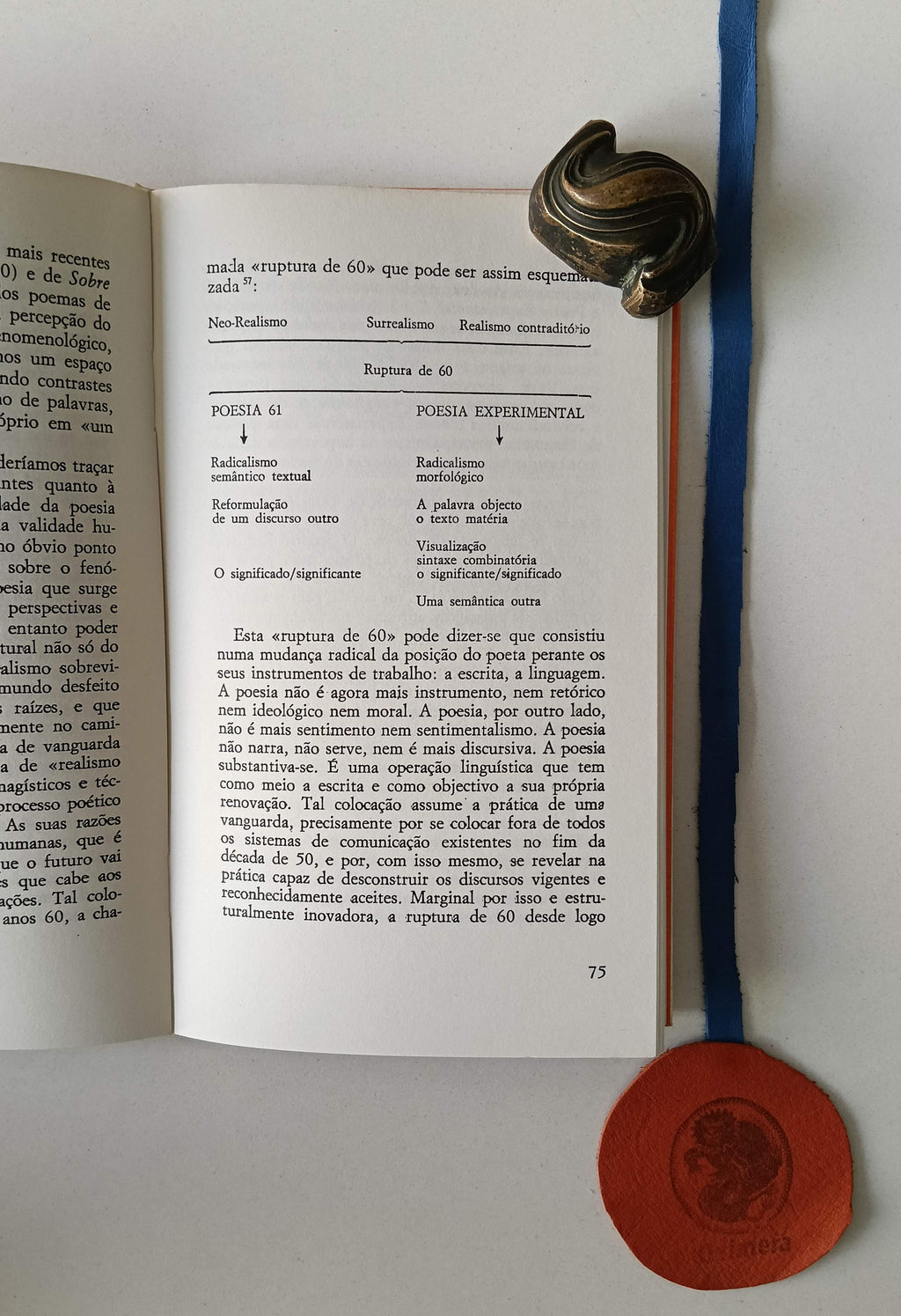 CASTRO (Ernesto Manuel de Melo e). - AS VANGUARDAS NA POESIA PORTUGUESA DO SÉC.XX.