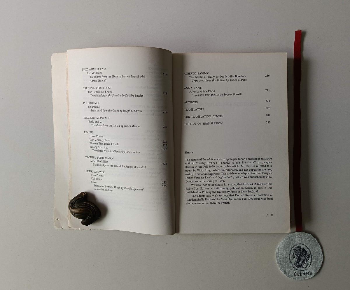 TRANSLATION, Volume XXV- Portugal