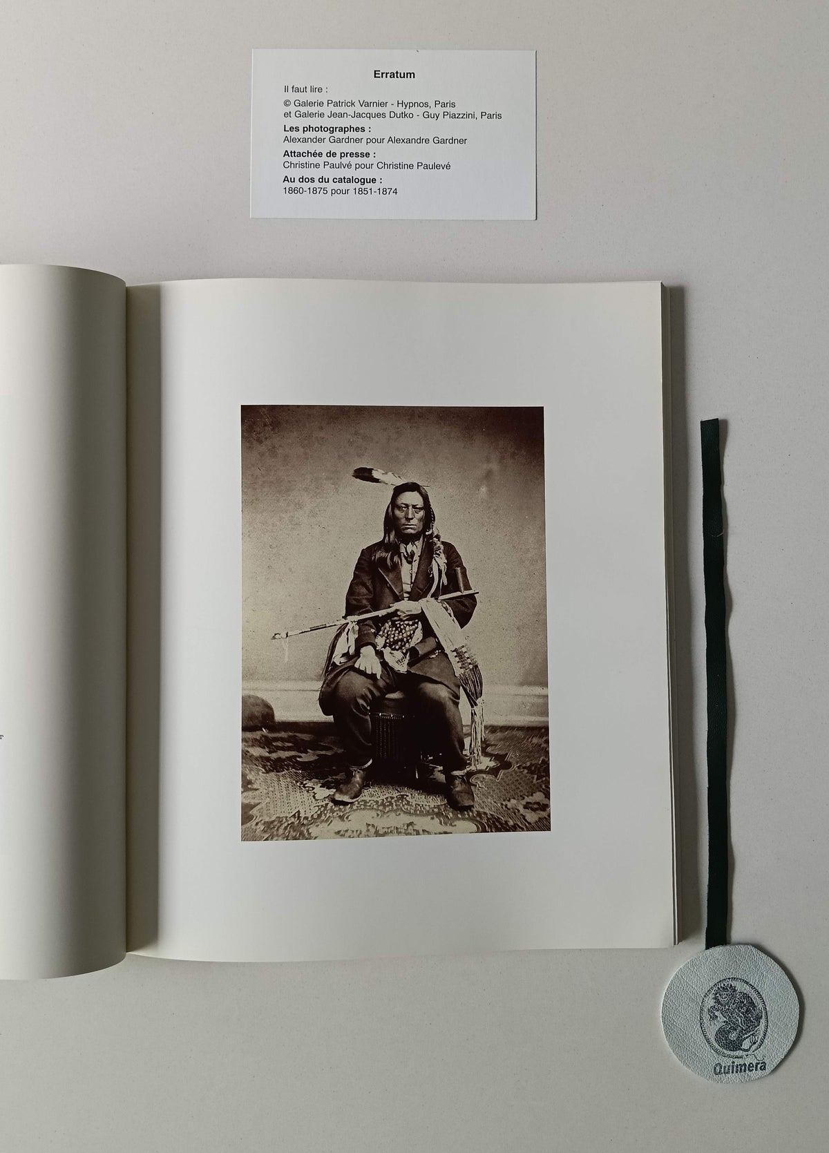 AA. VV. - INDIENS DES PLAINES: Premières photographies 1851-1874.
