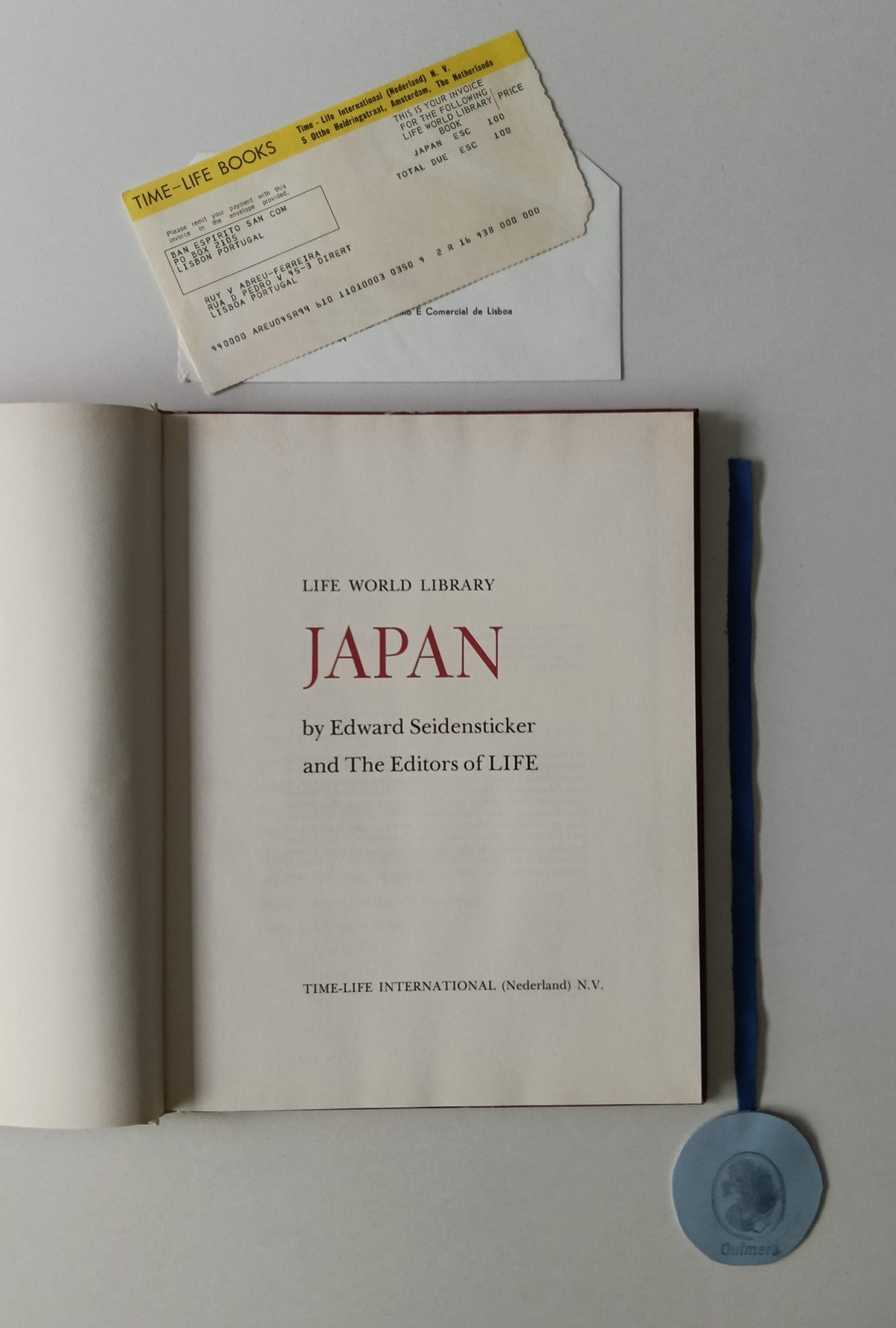 SEIDENSTICKER (Edward). - JAPAN
