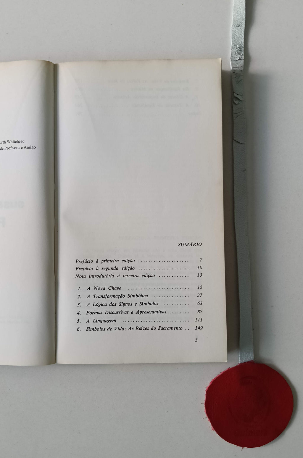LANGER (Susanne K.). - FILOSOFIA EM NOVA CHAVE