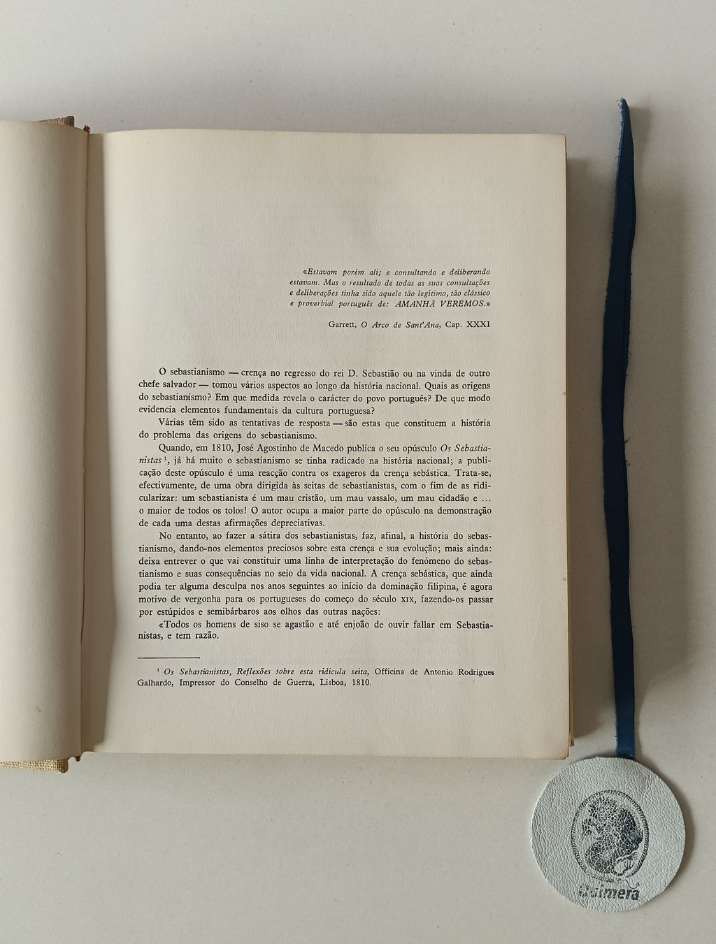 PIRES (António Machado). - D. SEBASTIÃO E O ENCOBERTO: Estudo e antologia