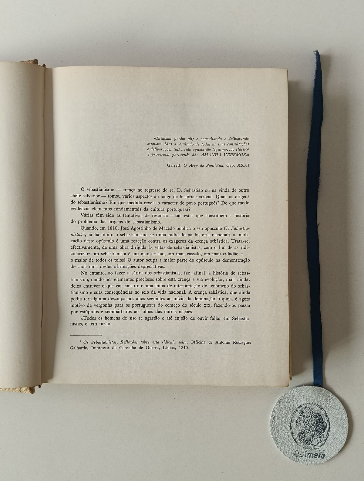 PIRES (António Machado). - D. SEBASTIÃO E O ENCOBERTO: Estudo e antologia