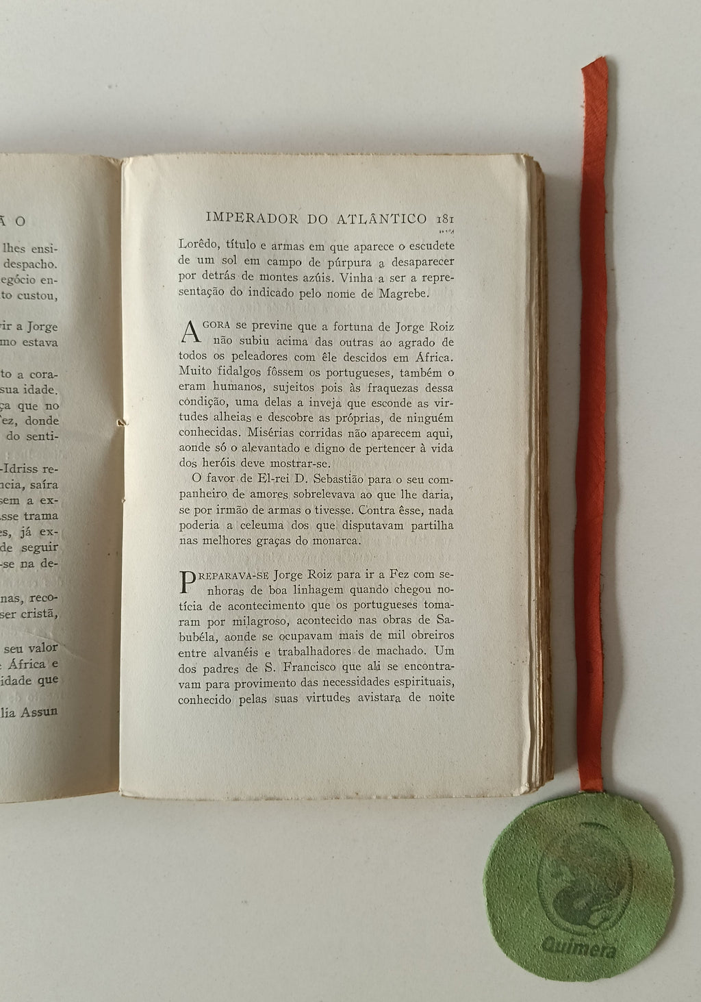 MAIA (Samuel). - HISTÓRIA MARAVILHOSA DE DOM SEBASTIÃO, Imperador do Atlântico