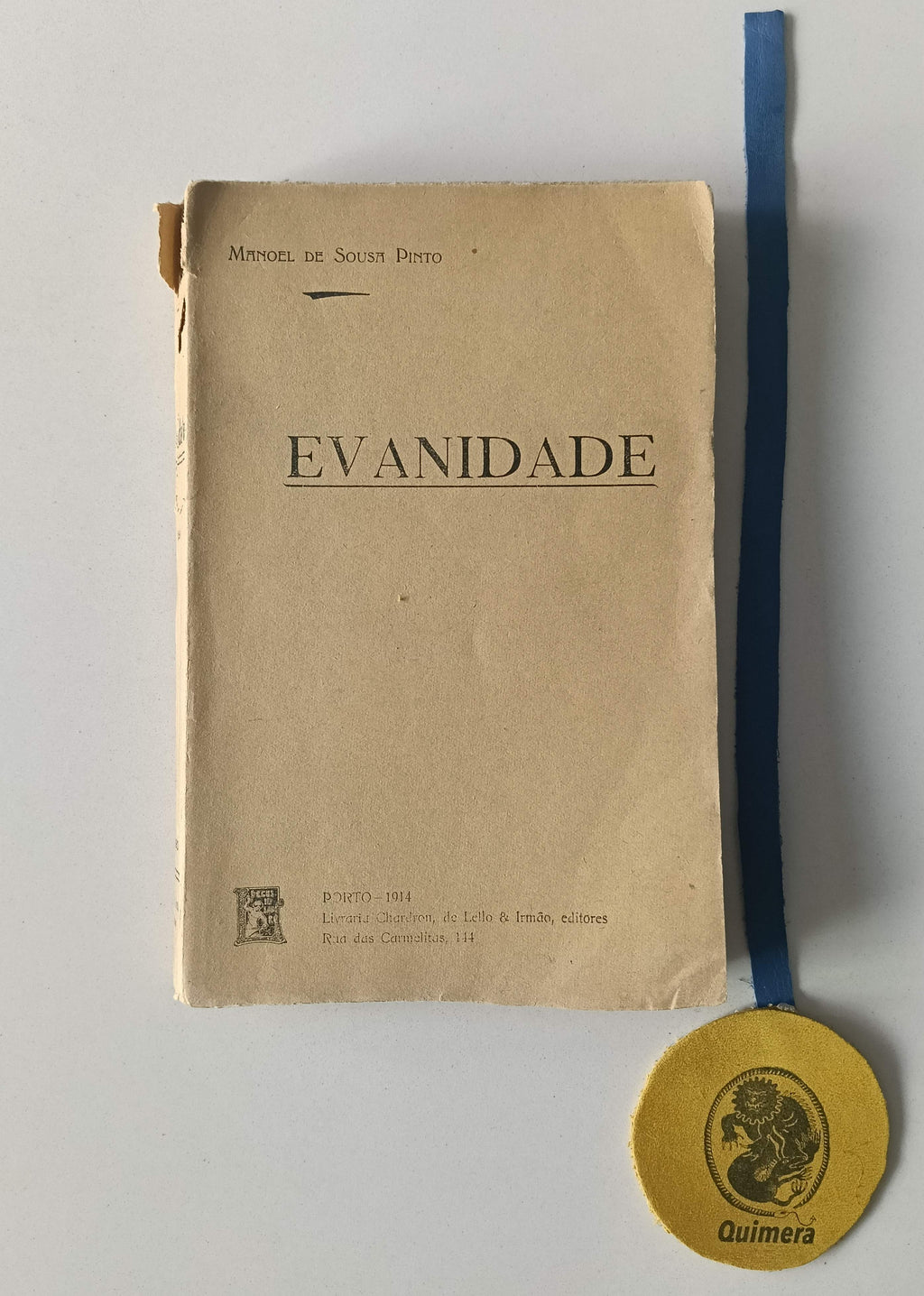 PINTO (Manoel de Sousa). - EVANIDADE