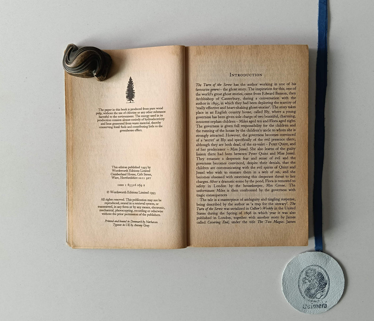 JAMES (Henry). - THE TURN OF THE SCREW, and The Aspern Papers