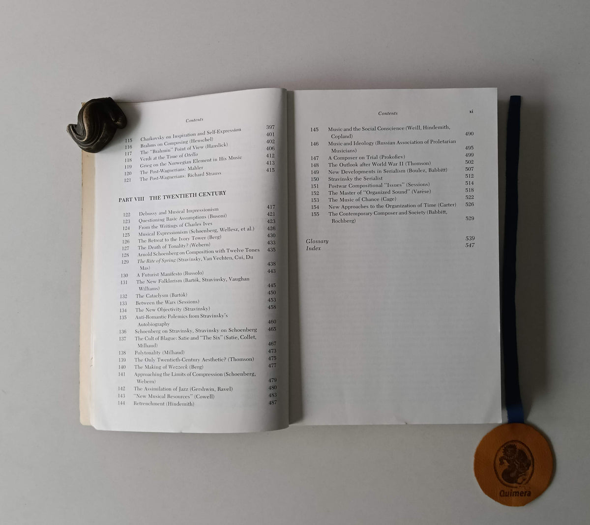 WEISS (Piero) e TARUSKIN (Richard). - MUSIC IN THE WESTERN WORLD: A History in Documents