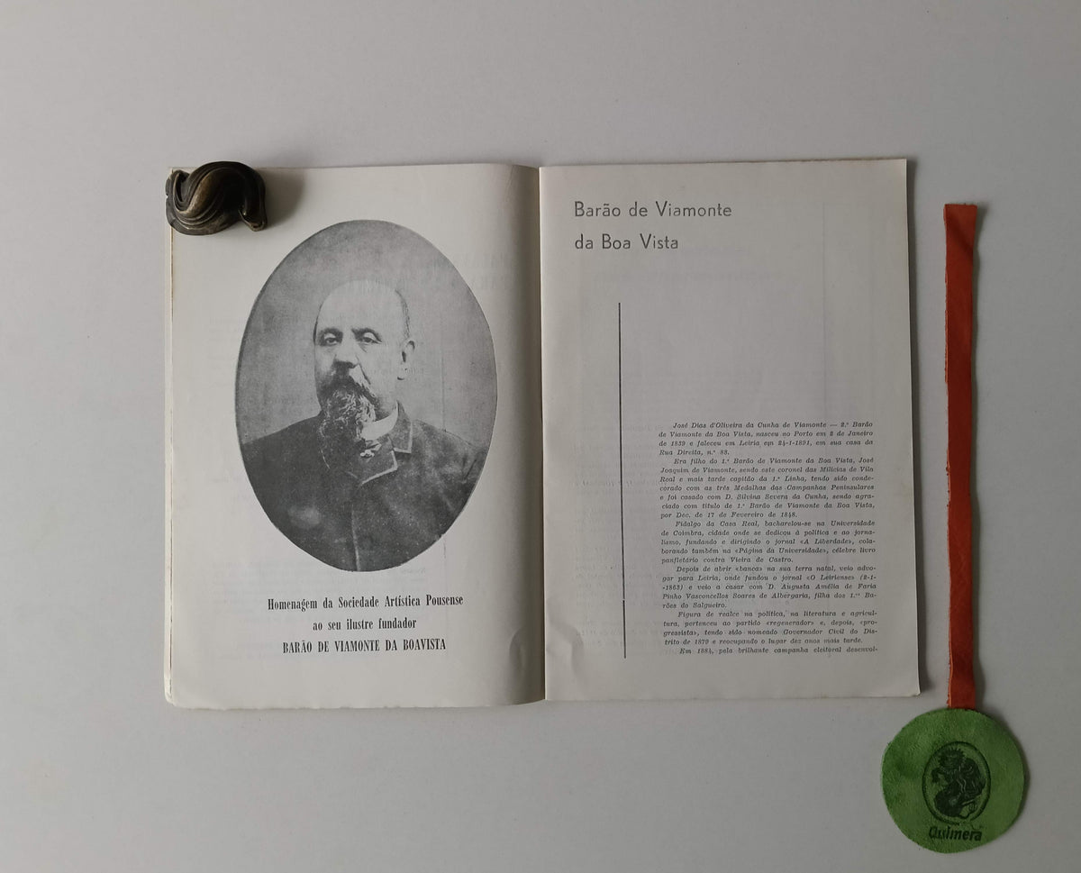 AA. VV. - SOCIEDADE ARTISTICA MUSICAL POUSENSE, 1º Centenário, 1873-1973