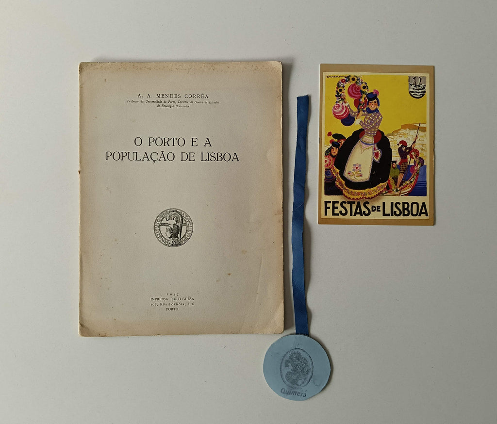 CORRÊA (António Augusto Mendes). - O PORTO E A POPULAÇÃO DE LISBOA