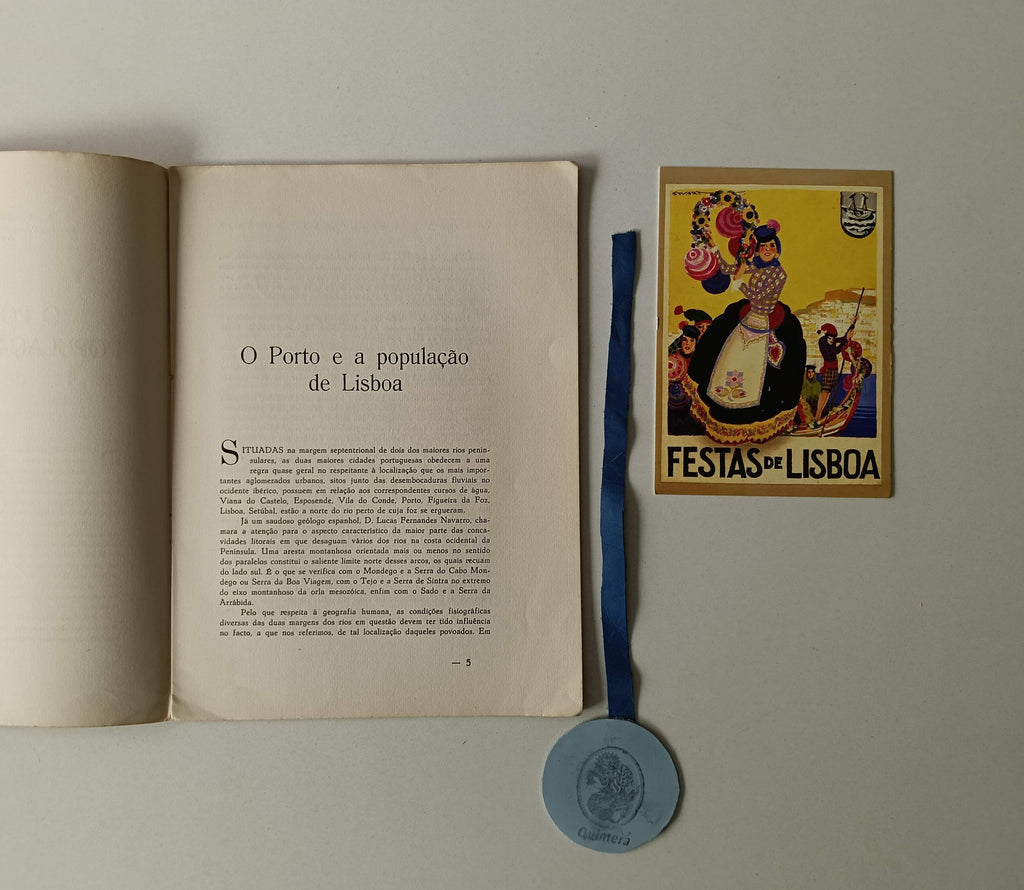 CORRÊA (António Augusto Mendes). - O PORTO E A POPULAÇÃO DE LISBOA