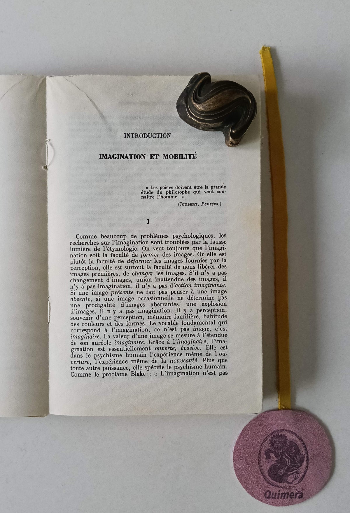 BACHELARD (Gaston). - L'AIR ET LES SONGES, Essai sur l'imagination du movement