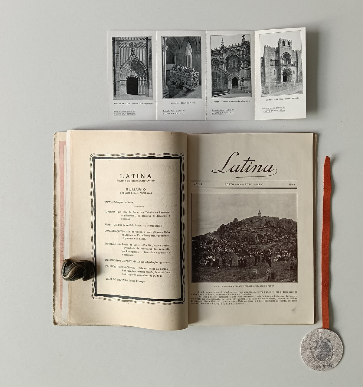 AA. VV. - LATINA: Revista de intercambio entre os povos latinos e panlatinismo. N.º1 Abril-Maio 1930