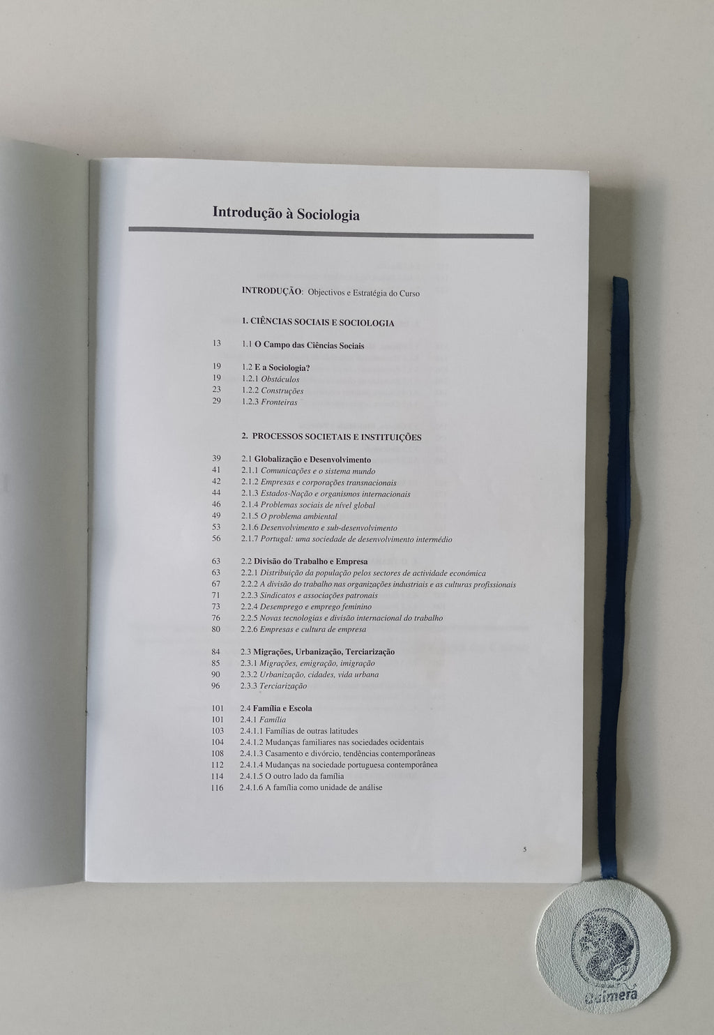 ALMEIDA (João Ferreira de) (Coord). - INTRODUÇÃO À SOCIOLOGIA