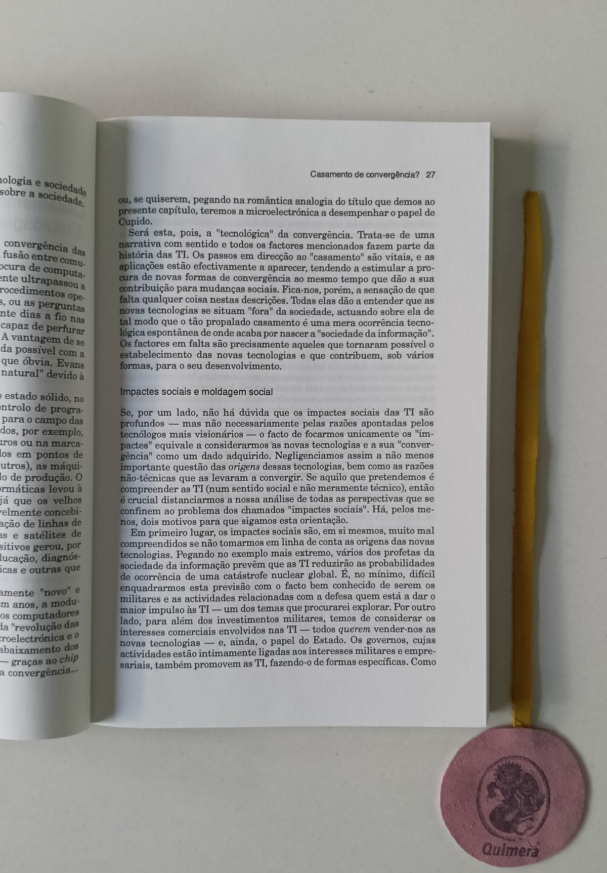 LYON (David). - A SOCIEDADE DA INFORMAÇÃO: Questões e Ilusões