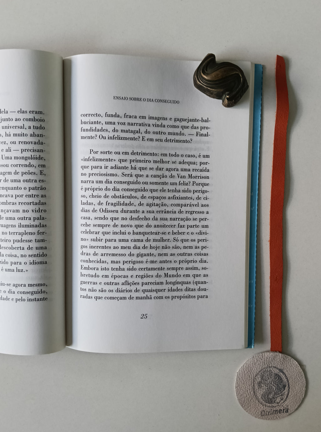 HANDKE (Peter). - ENSAIO SOBRE O DIA CONSEGUIDO: Um Sonho de Dia de Inverno