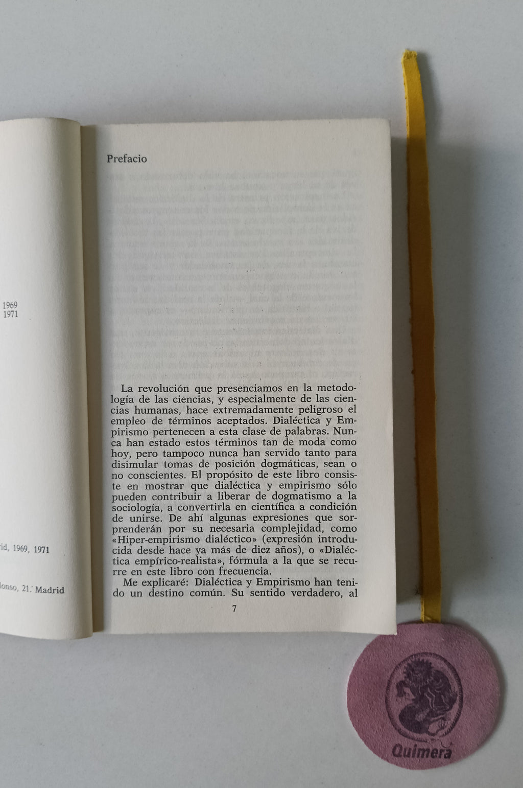 GURVITCH (Georges). - DIALÉCTICA Y SOCIOLOGIA