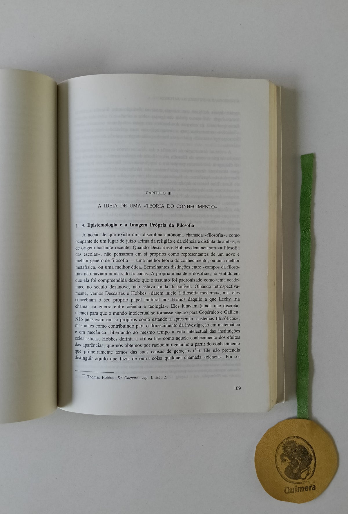 RORTY (Richard). - A FILOSOFIA E O ESPELHO DA NATUREZA