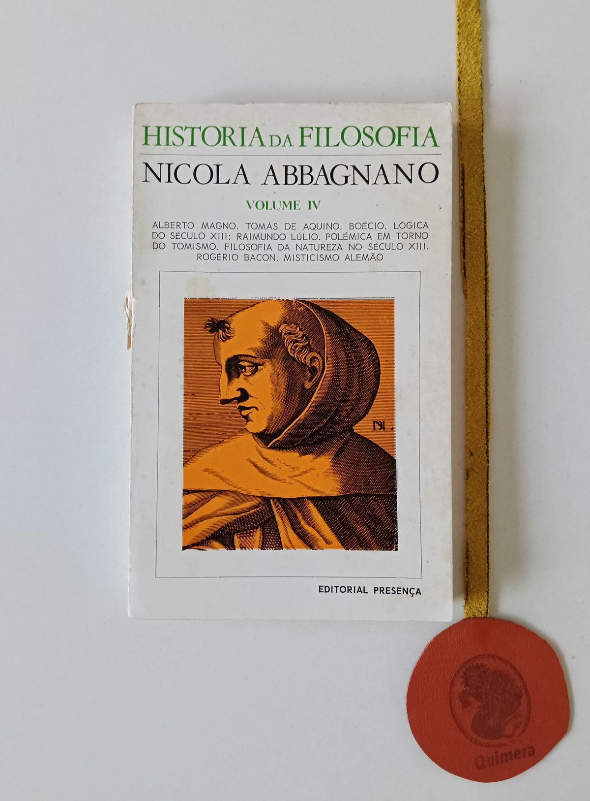 ABBAGNANO (Nicola). - HISTÓRIA DA FILOSOFIA - Vol. IV