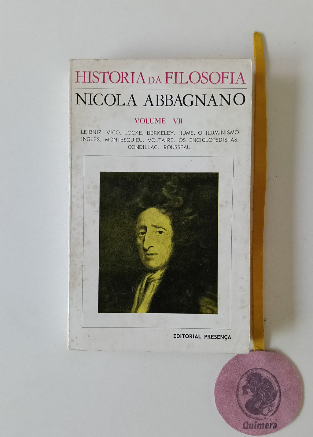 ABBAGNANO (Nicola). - HISTÓRIA DA FILOSOFIA - Vol. VII