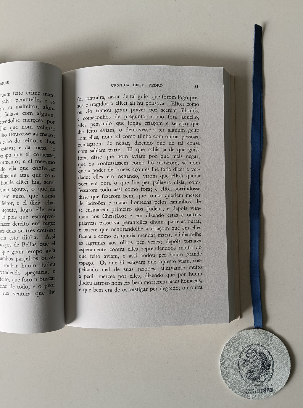 LOPES (Fernão Lopes). - CRÓNICA DO SENHOR REI DOM PEDRO OITAVO REI DESTES REGNOS