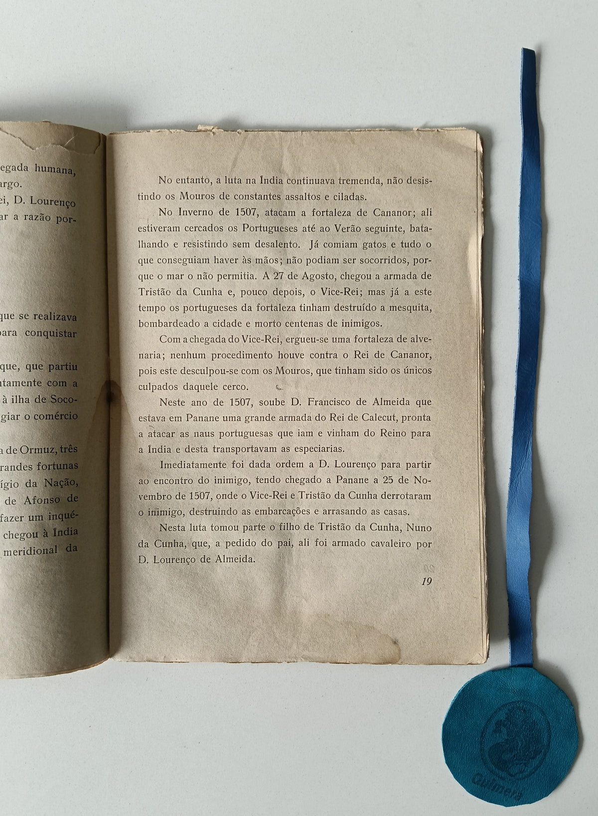 PINTO (Estevão). GRANDES PORTUGUESES N° 17 - D. FRANCISCO DE ALMEIDA
