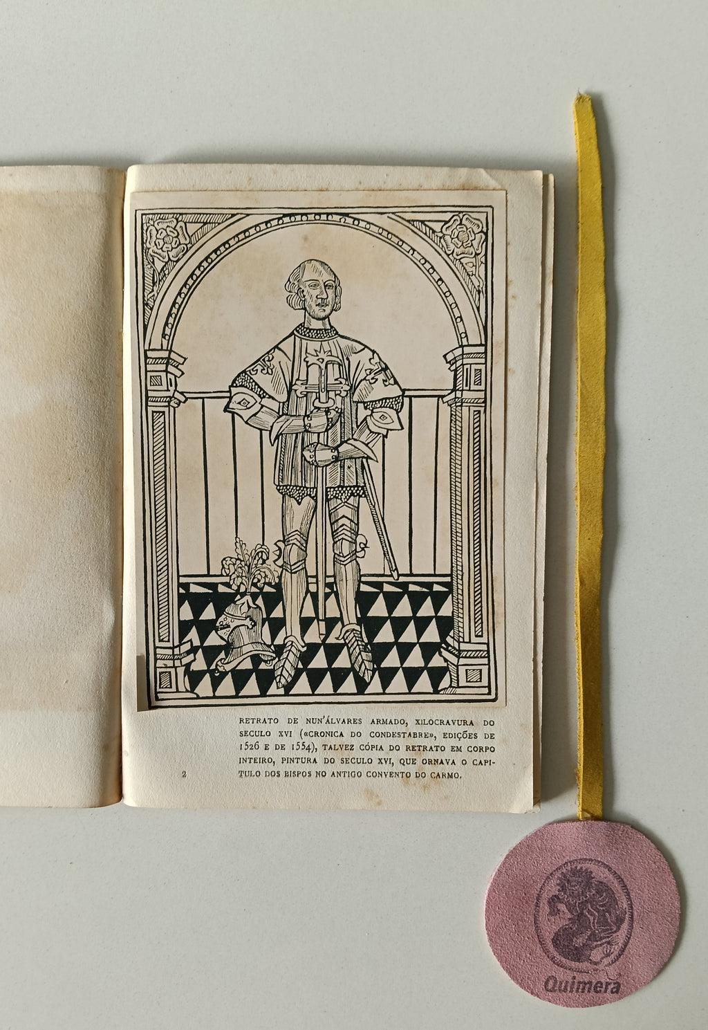 SOUSA (Alberto) e SALGUEIRO (Mário). - ICONOGRAFIA PORTUGUÊSA NUN'ÁLVARES, Subsídios para a iconografia do grande condestavel