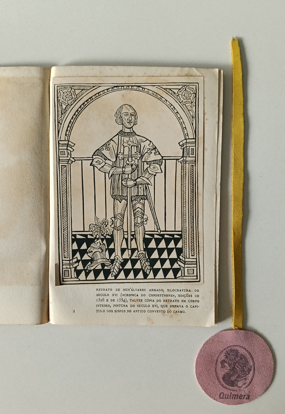 SOUSA (Alberto) e SALGUEIRO (Mário). - ICONOGRAFIA PORTUGUÊSA NUN'ÁLVARES, Subsídios para a iconografia do grande condestavel