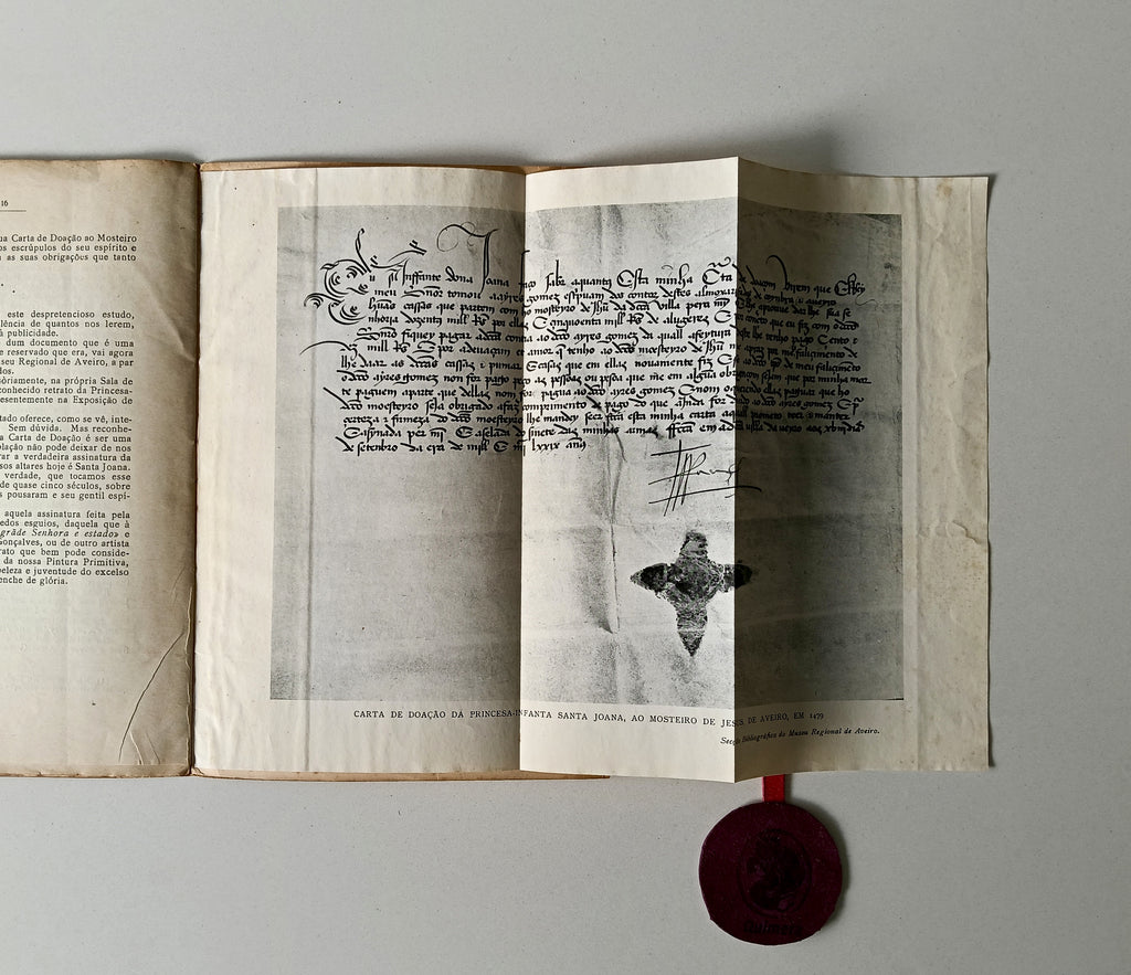 SOUTO (Dulce Alves). - ESTUDO DA CARTA DE DOAÇÃO DA PRINCESA-INFANTA SANTA JOANA AO MOSTEIRO DE JESUS DE AVEIRO EM 1479