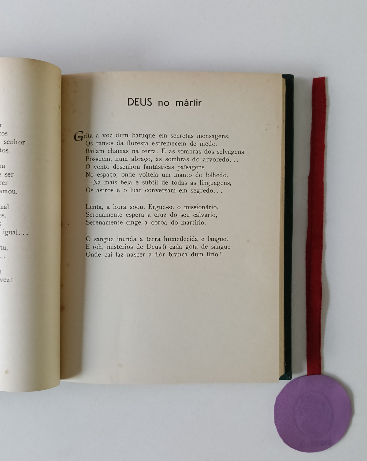 TRIGUEIROS (Miguel). - DEUS/DIÁLOGO DO CÉU E DA TERRA (Livro do Amor)